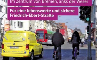 Bremens erster geschützter Radfahrstreifen?